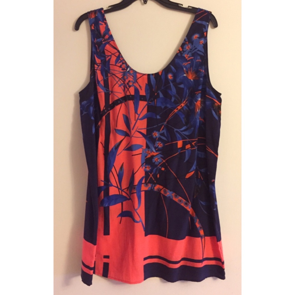 Versace silk tunic tank - size 48